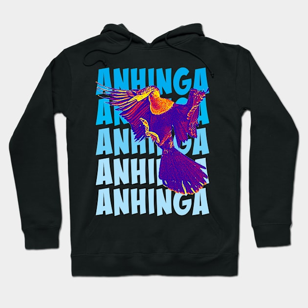 Anhinga Landing Hoodie by Ripples of Time